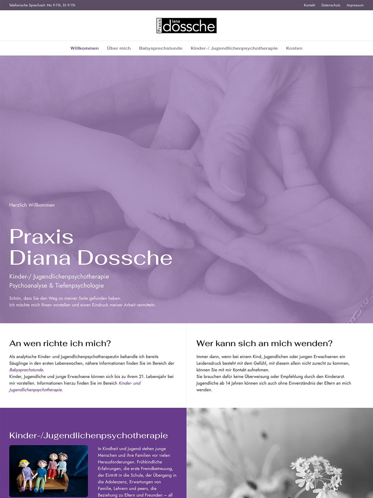 Webseite praxis-dossche.de